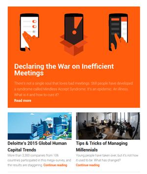 Weekdone Newsletter