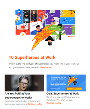 Weekdone Newsletter